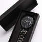 Customized Black Chronograph Watch