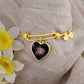 Luxury Heart Bangle